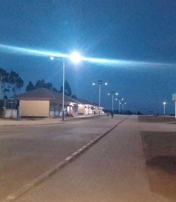 连城县非洲科特迪瓦太阳能路灯工程